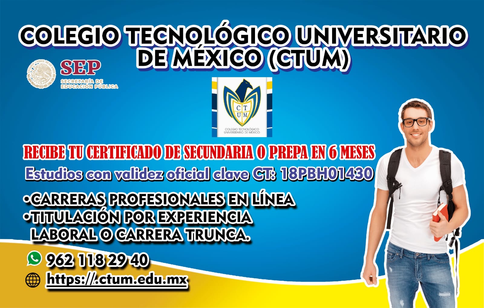 Obtén tu certificado de preparatoria